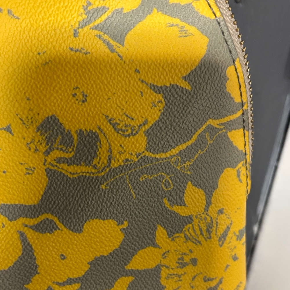 Tory Burch Yellow Dome Floral Satchel - Picture 14 of 16